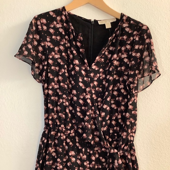 New Michael Kors Black / DstyRose Romper Size 6 - Picture 15 of 16